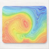 Abstracte Muismat vloeibare wervelkolom (Voorkant)