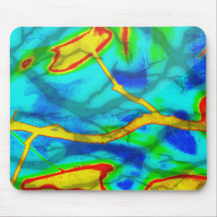 Abstracte muisPad voor kleuren Muismat
