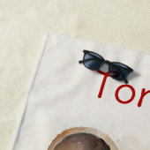 Abstracte muizenkleding strandlaken (In situ)