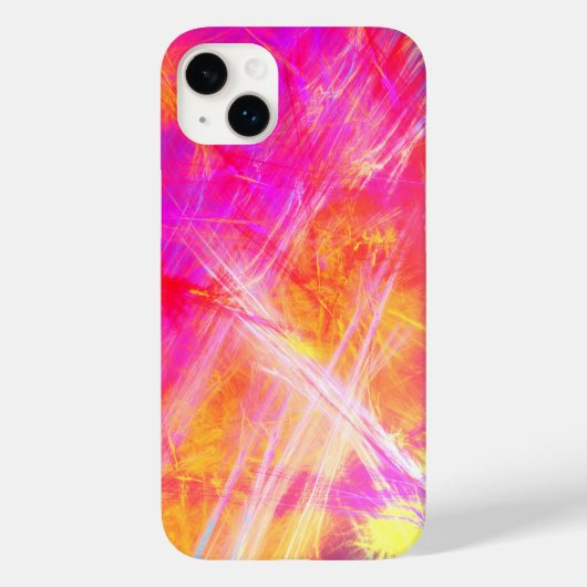 Abstracte multi-kleur Case-Mate iPhone case (Achterkant)