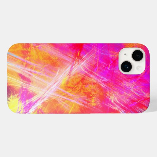 Abstracte multi-kleur Case-Mate iPhone case (Achterkant (horizontaal))