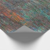 Abstracte multicolor grunge achtergrond met abstra cadeaupapier (Hoek)