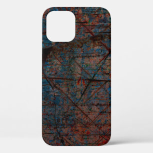 Abstracte multicolor grunge achtergrond met abstra Case-Mate iPhone case