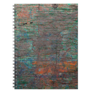 Abstracte multicolor grunge achtergrond met abstra notitieboek