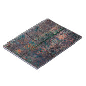 Abstracte multicolor grunge achtergrond met abstra notitieboek (Linkerzijde)