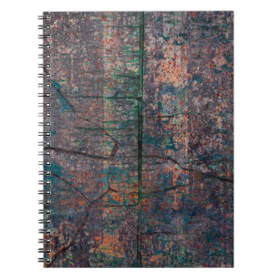 Abstracte multicolor grunge achtergrond met abstra notitieboek