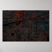 Abstracte multicolor grunge achtergrond met abstra poster (Voorkant)