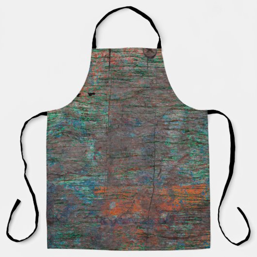 Abstracte multicolor grunge achtergrond met abstra schort (Voorkant)