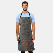 Abstracte multicolor grunge achtergrond met abstra schort (Gedragen)