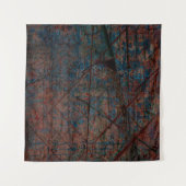 Abstracte multicolor grunge achtergrond met abstra wandkleed (Voorkant (horizontaal))