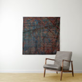 Abstracte multicolor grunge achtergrond met abstra wandkleed (In situ)