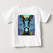 Abstracte Multicolored Little Donkey (Voorkant)