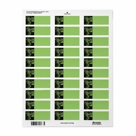 Abstracte multifunctionele balans etiket (Full Sheet)