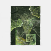 Abstracte multifunctionele balans fleece deken (Voorkant)