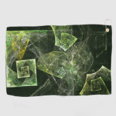 Abstracte multifunctionele balans golfhanddoek (Horizontaal)