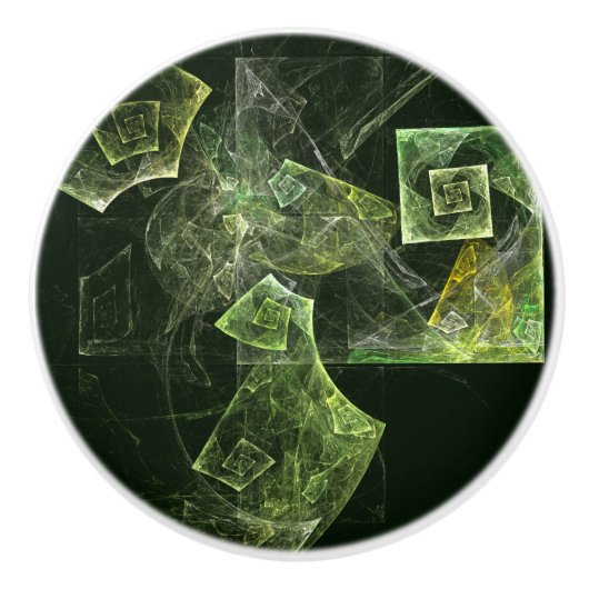 Abstracte multifunctionele balans keramische knop (Voorkant)