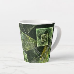 Abstracte multifunctionele balans latte mok