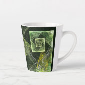 Abstracte multifunctionele balans latte mok (Rechts)