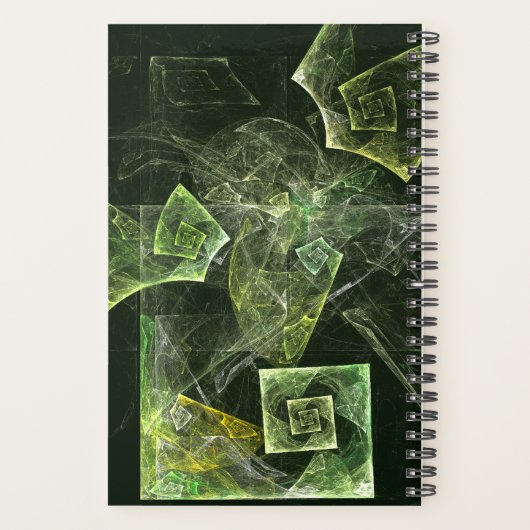 Abstracte multifunctionele balans planner (Achterkant)