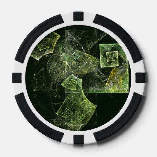 Abstracte multifunctionele balans poker chips (Voorkant)