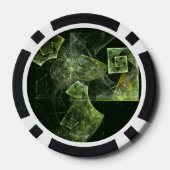 Abstracte multifunctionele balans poker chips (Achterkant)