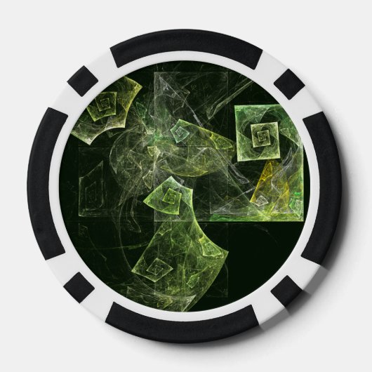 Abstracte multifunctionele balans poker chips (Achterkant)