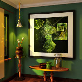 Abstracte multifunctionele balans poster