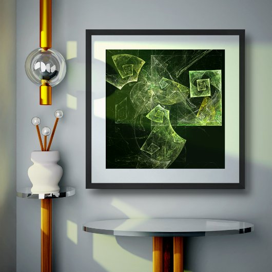 Abstracte multifunctionele balans poster