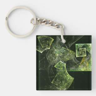 Abstracte multifunctionele balans sleutelhanger