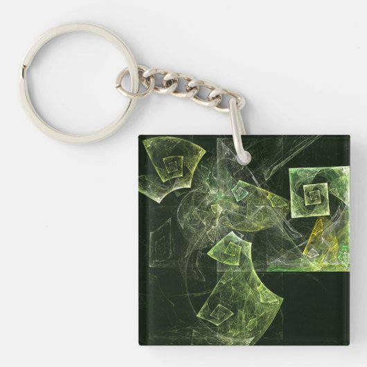 Abstracte multifunctionele balans sleutelhanger (Voorkant)