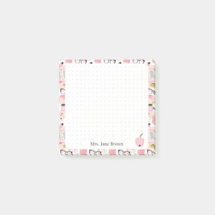Abstracte munt en goud moderne post-it notes