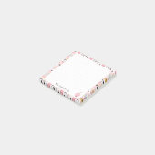 Abstracte munt en goud moderne post-it notes (Schuin)