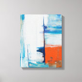 Abstracte muurkunst schilderij Canvas Print (Voorkant)