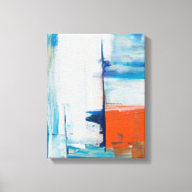 Abstracte muurkunst schilderij Canvas Print