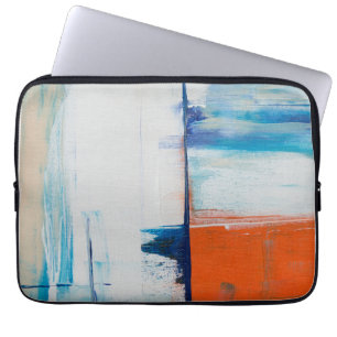 Abstracte muurkunst schilderij Canvas Print Laptop Sleeve