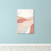 Abstracte muurschildering canvas afdruk (Insitu (Houten vloer))