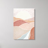 Abstracte muurschildering canvas afdruk (Voorkant)