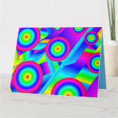 Abstracte muziek kaart (Voorkant)