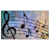 abstracte muziek stof (Fat Quarter)