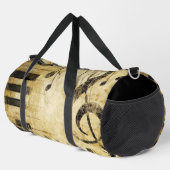 Abstracte Muzieknoten & Piano Keys Plunjezak (Rechterhoek)