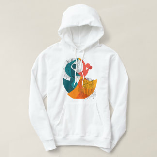 Abstracte mythologie – Vintage Griekse kunst ontwe Hoodie