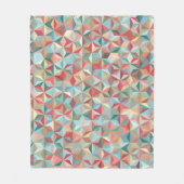 Abstracte naadloze achtergrond bestaande uit paste fleece deken (Voorkant)