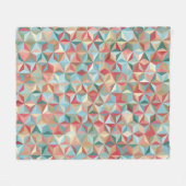 Abstracte naadloze achtergrond bestaande uit paste fleece deken (Voorkant (Horizontaal))