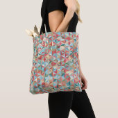 Abstracte naadloze achtergrond bestaande uit paste tote bag (Dichtbij)