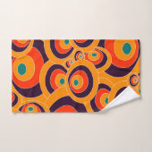 Abstracte Naadloze Kleur Ovalen Badhanddoek Set Bad Handdoek (Handdoek)