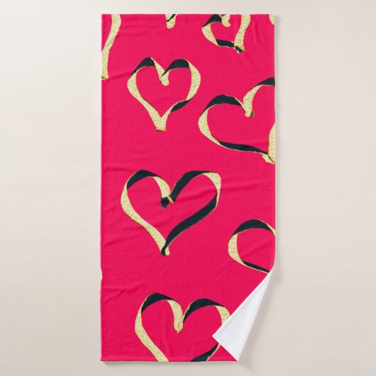 abstracte naadloze kleur van het orientale achterg badhanddoek (Badhanddoek)