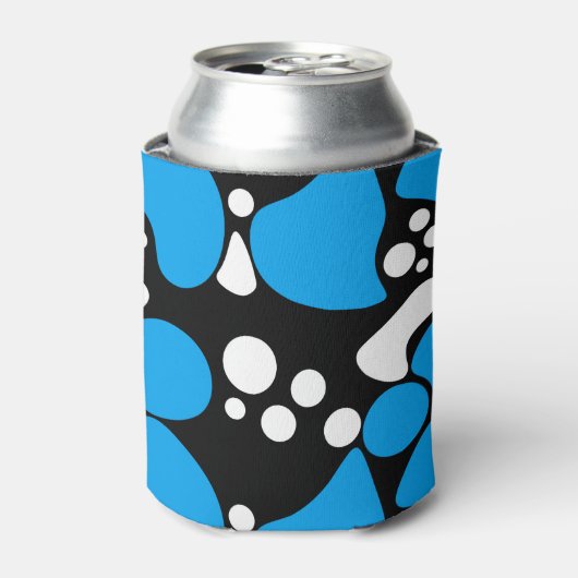 Abstracte naadloze modedruk heldere leuke kinder m blikjeskoeler (Blikje Voorkant)