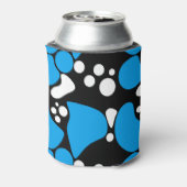 Abstracte naadloze modedruk heldere leuke kinder m blikjeskoeler (Blikje Achterkant)