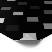 Abstracte naadloze patroonachtergrond met multicol poster (Hoek)