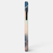 Abstracte naam van de marine, roze & Waterverf Aga Case-Mate iPhone Case (Achterkant/links)